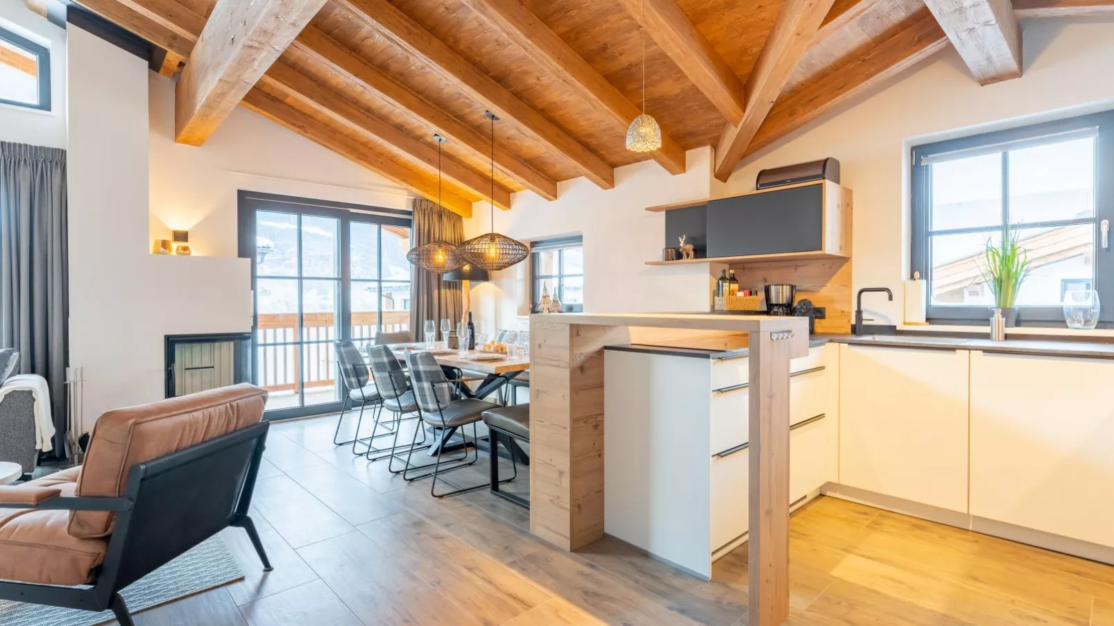 Tauernlodge Chalet Salzach-Kitchen