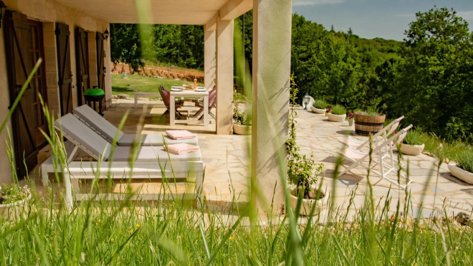 Villa Calloras-Terrace balcony