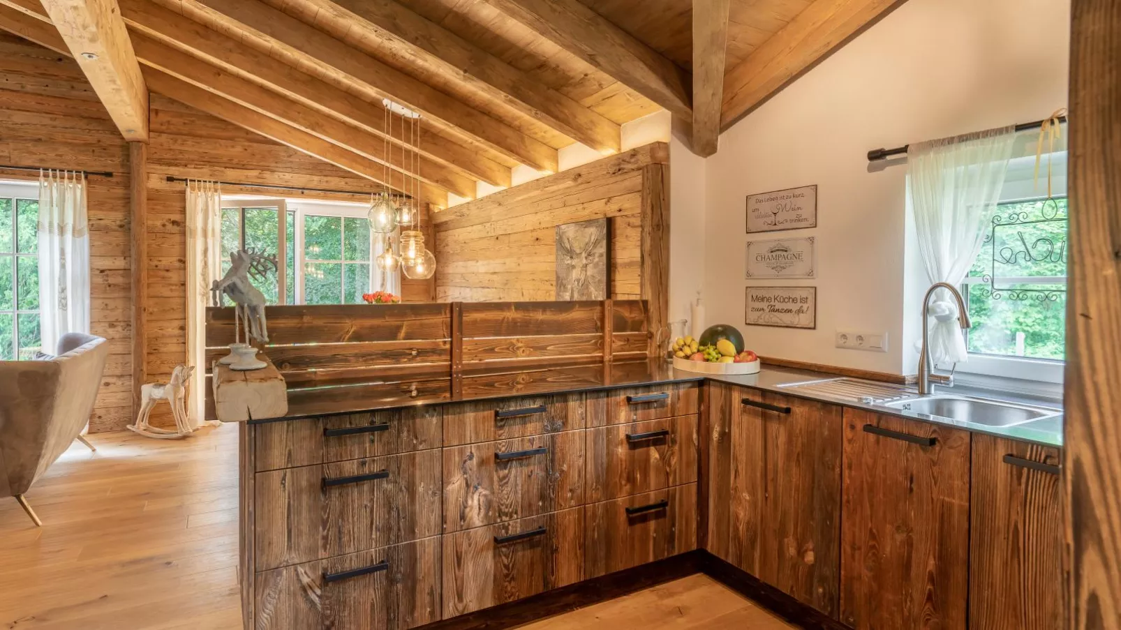 Tauernlodge Krimml 1A-Kitchen