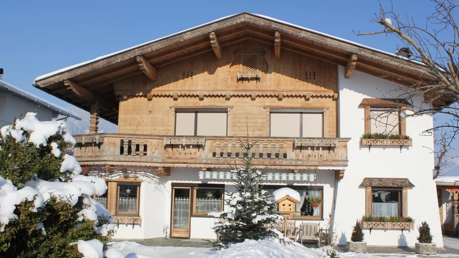 Ferienwohnung Horvath-Exterior winter