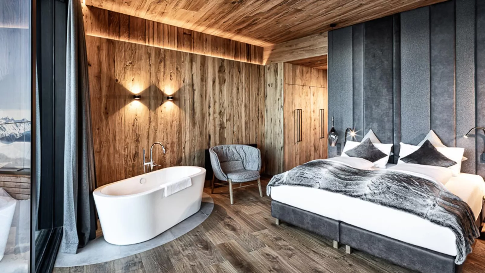Mountain View Loft Amethyst-Bedroom