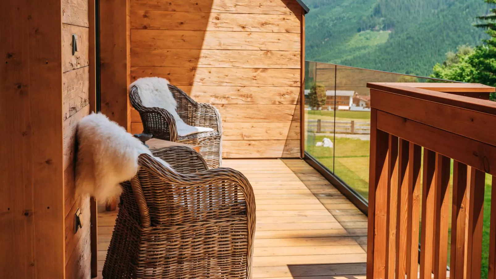 Tauernlodge Krimml 1A-Terrace balcony