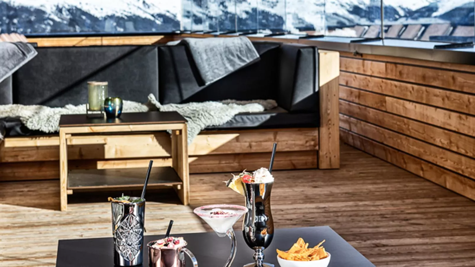 Mountain View Loft Bergkristall-Terrace balcony