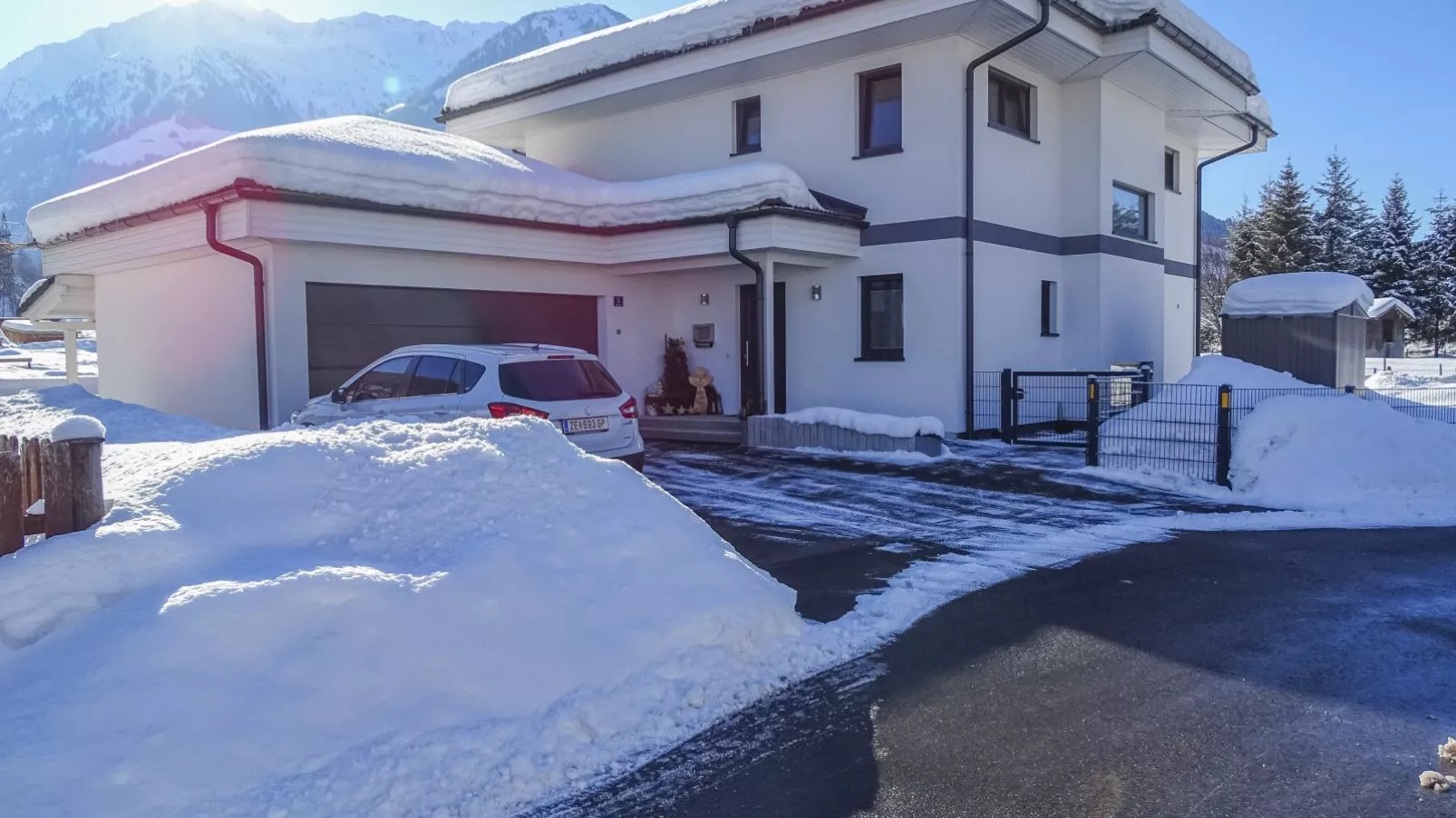 Ferienwohnung Feiel-Exterior winter