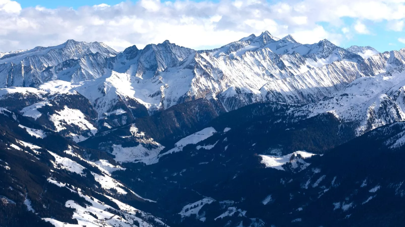 Mountain View Loft Bergkristall-View winter