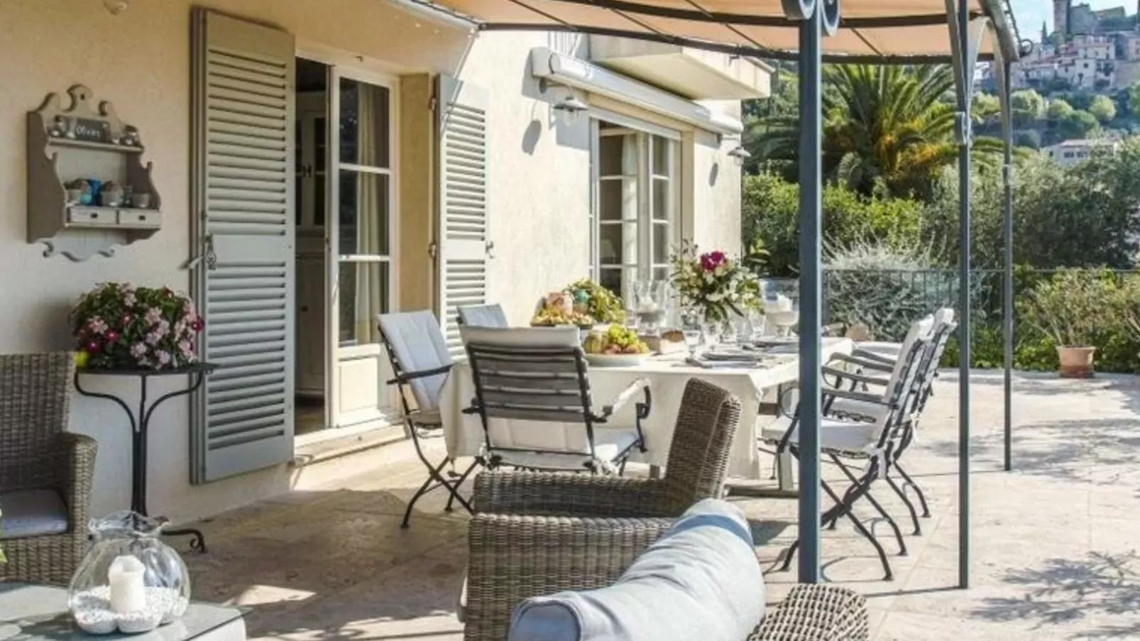 Villa Olivier-Terrassenbalkon