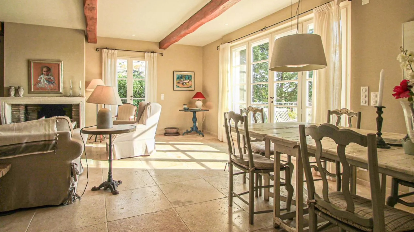Villa Olivier-Wohnzimmer