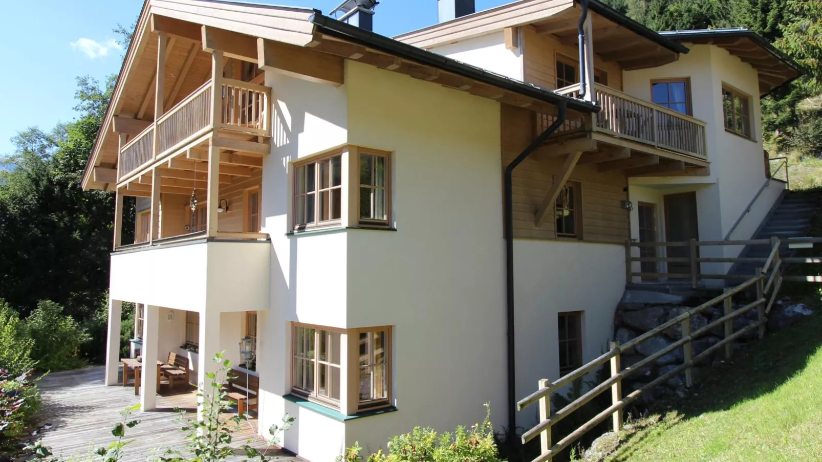 Chalet Sanna Hinterlengau-Exterior summer
