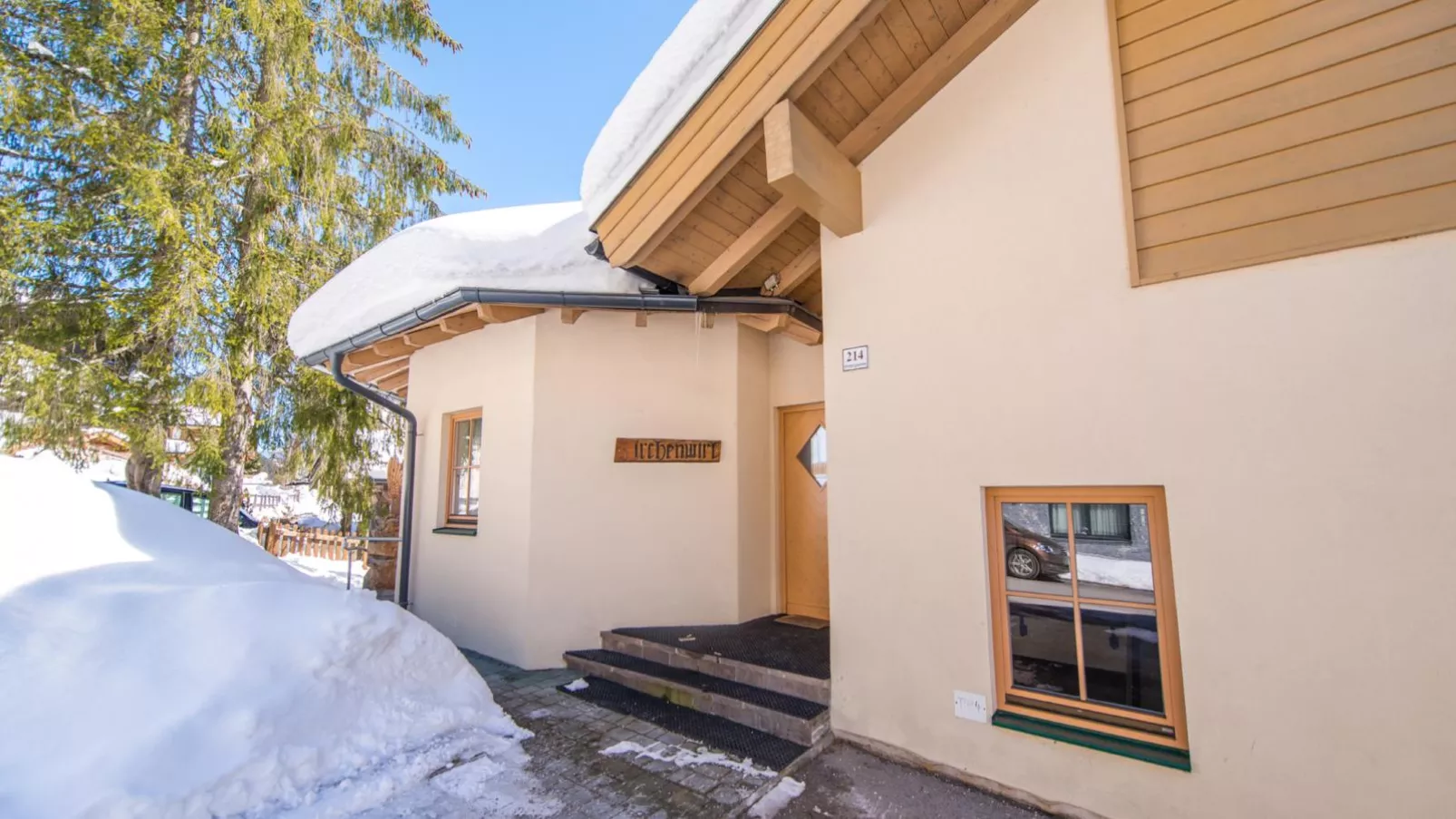 Chalet Sanna Hinterlengau-Exterior winter