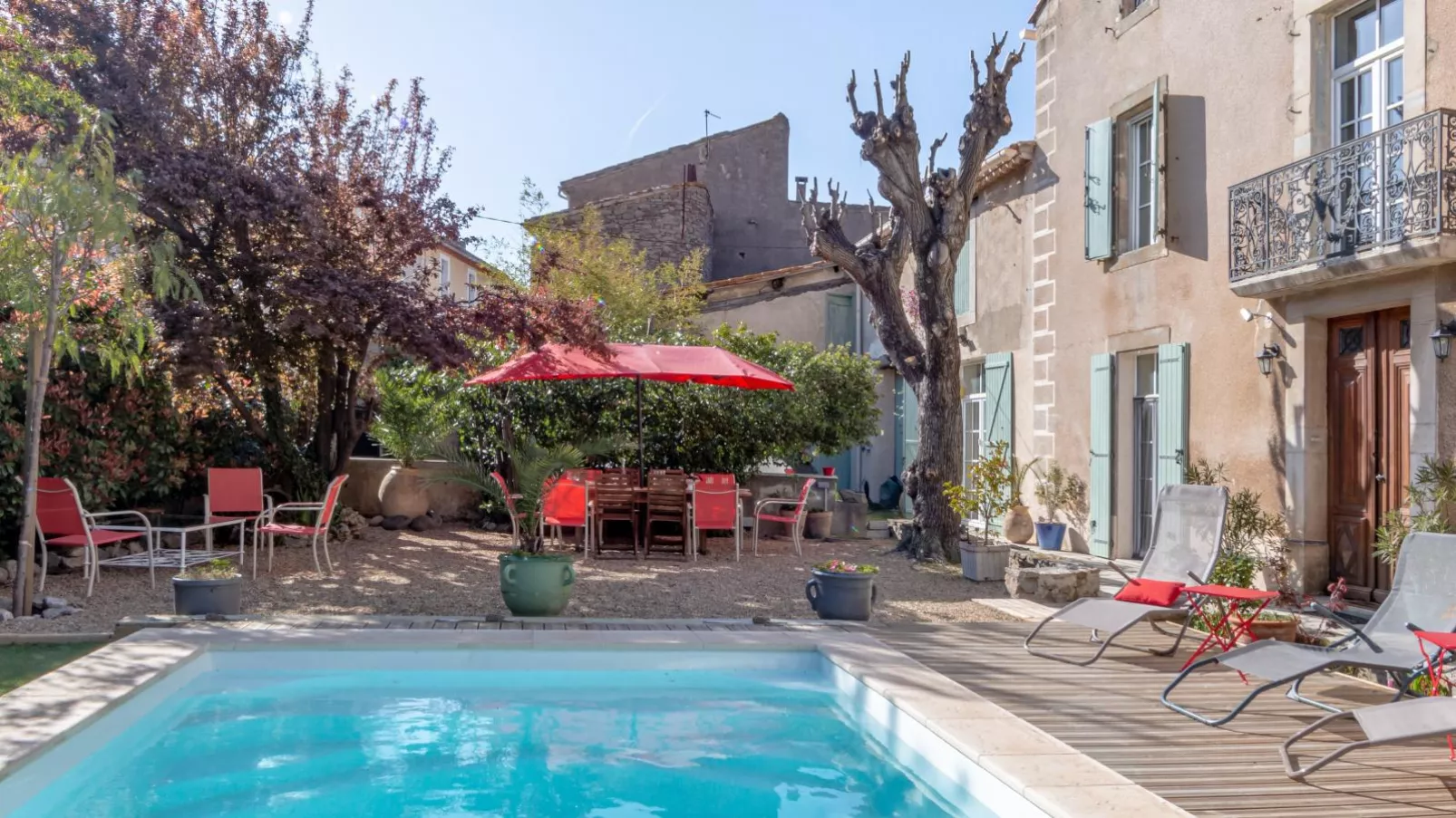 La maison des Vendangeurs-Pool