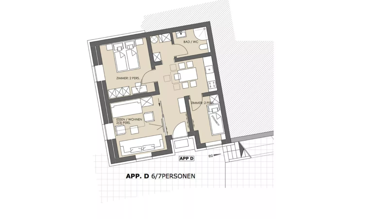 Alpensteinbock Saalbach-Floor plan