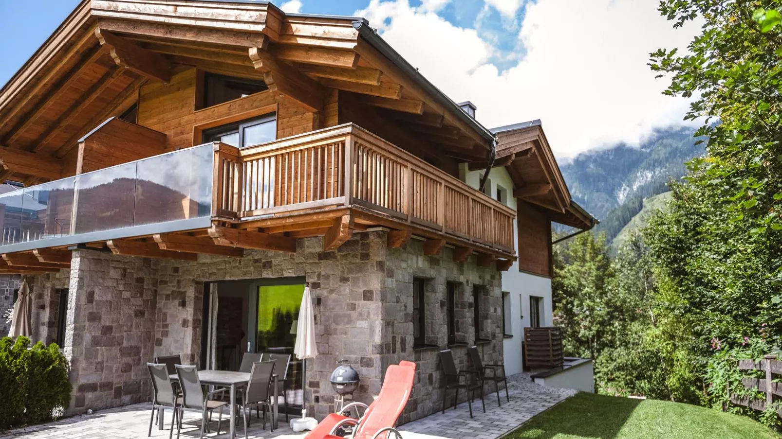 Chalet Anna Leogang-Balcon-terrasse