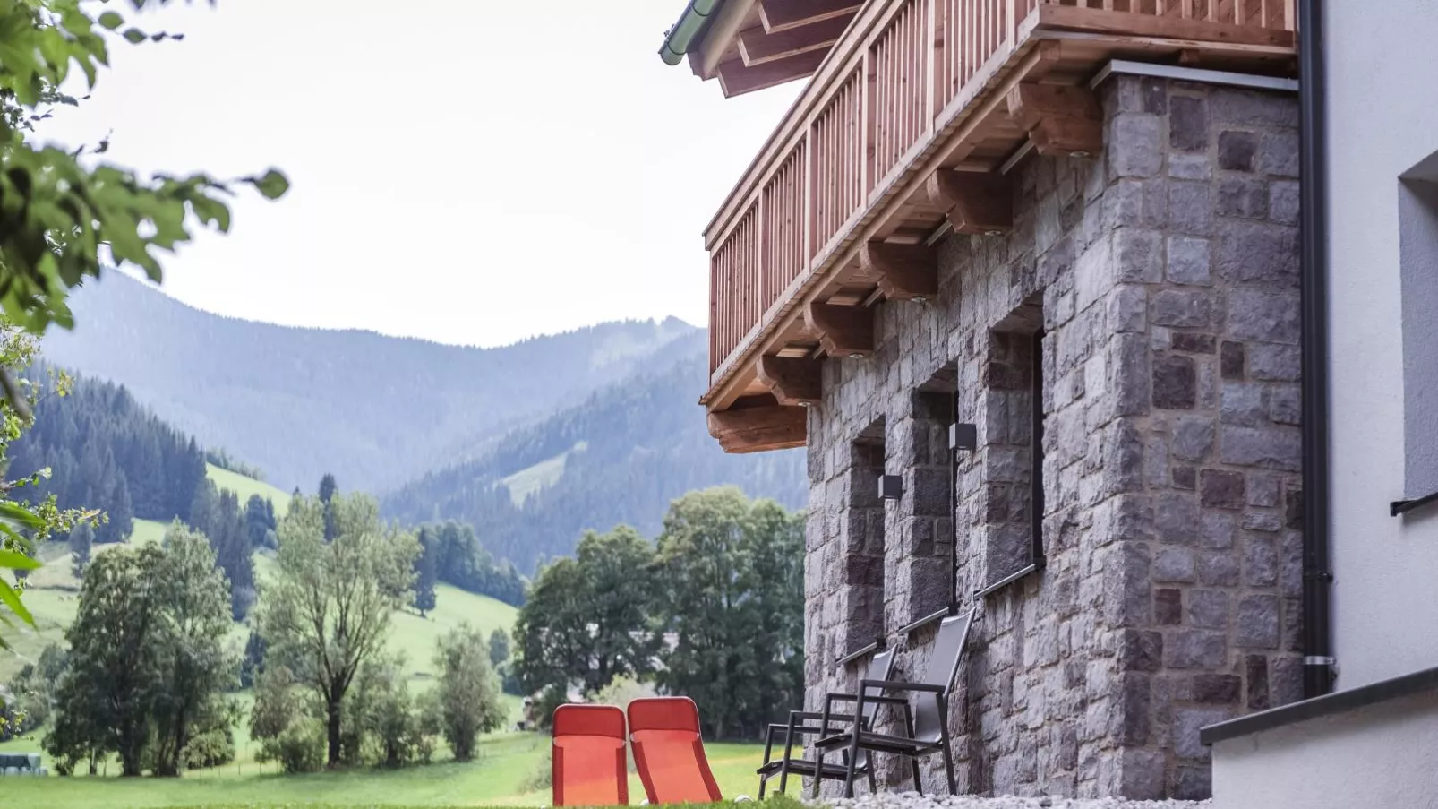 Chalet Anna Leogang-Balcon-terrasse