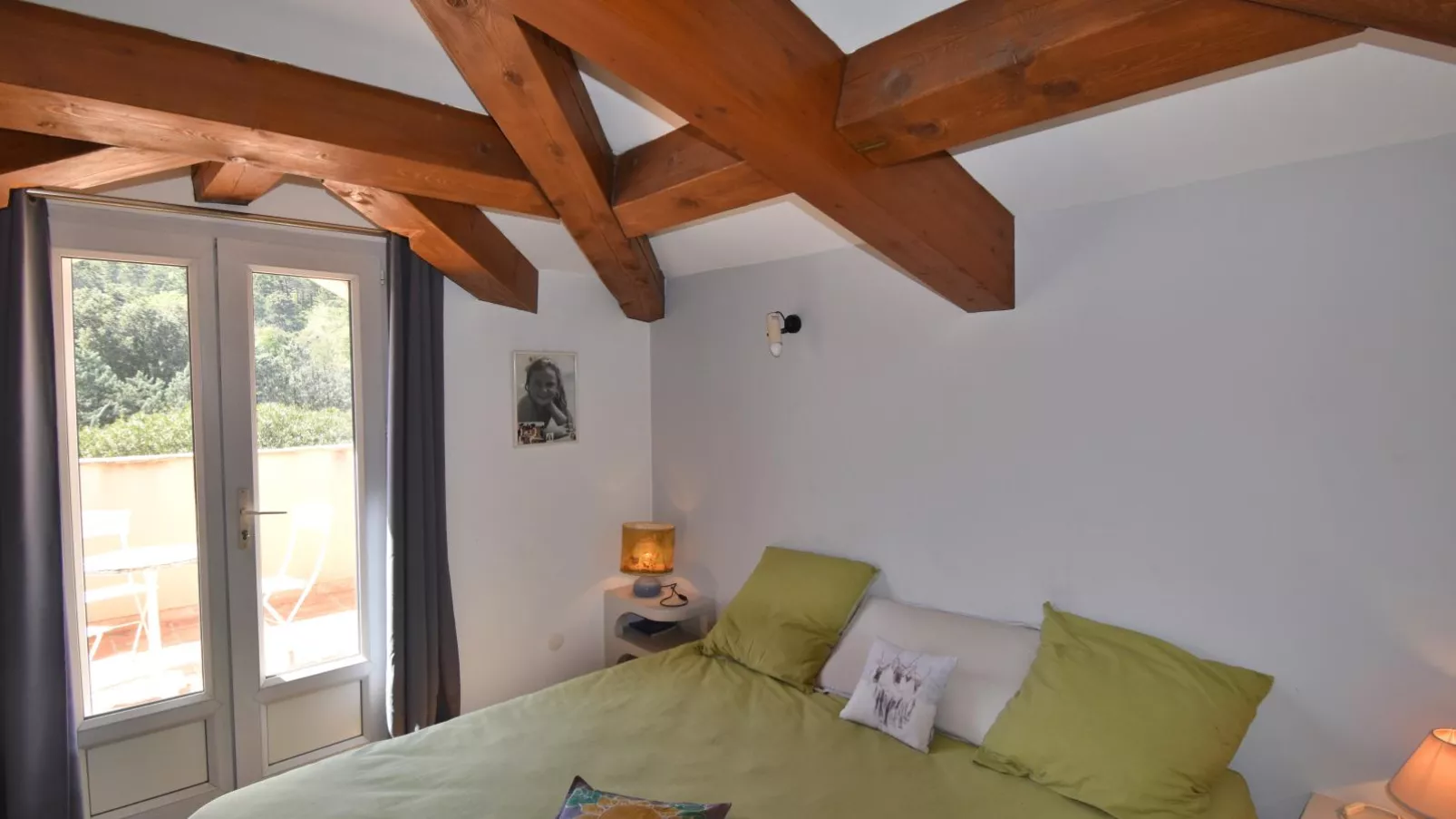 Vue Jardin-Bedroom