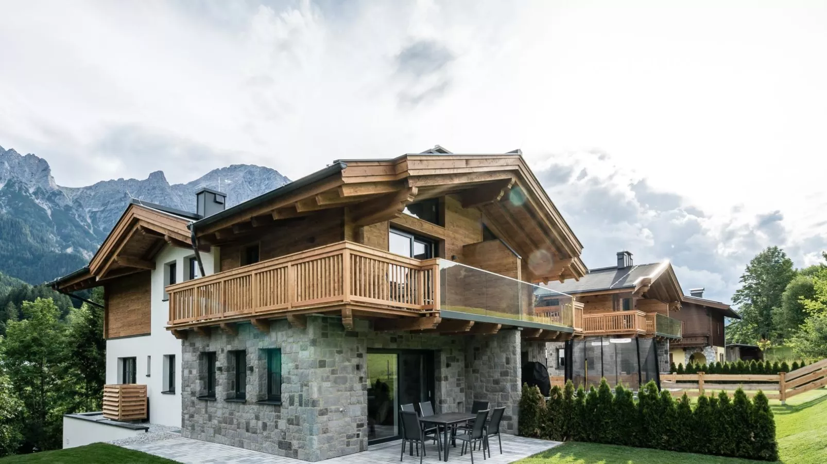 Chalet Anna XL Leogang-Außenbereich Sommer