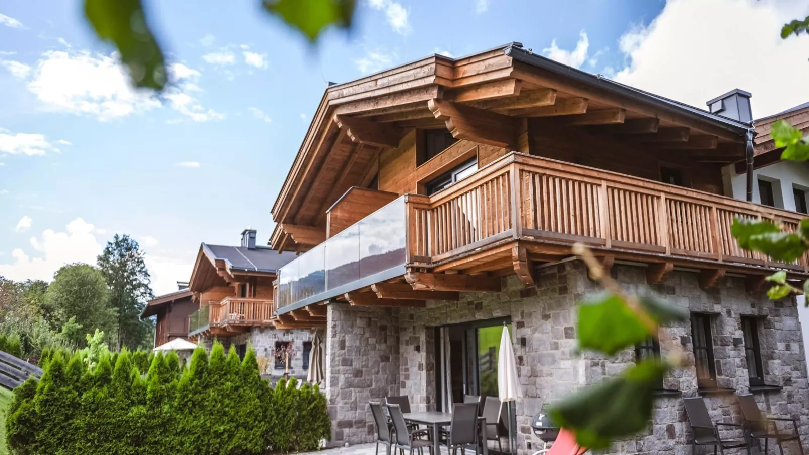 Chalet Anna XL Leogang-Außenbereich Sommer
