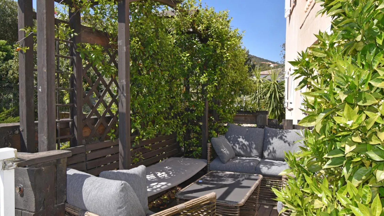 Vue Jardin-Terrace balcony