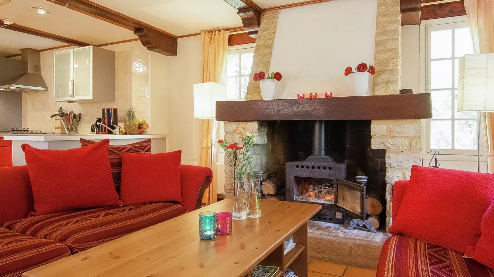Villa les Bois 10 pers-Salon
