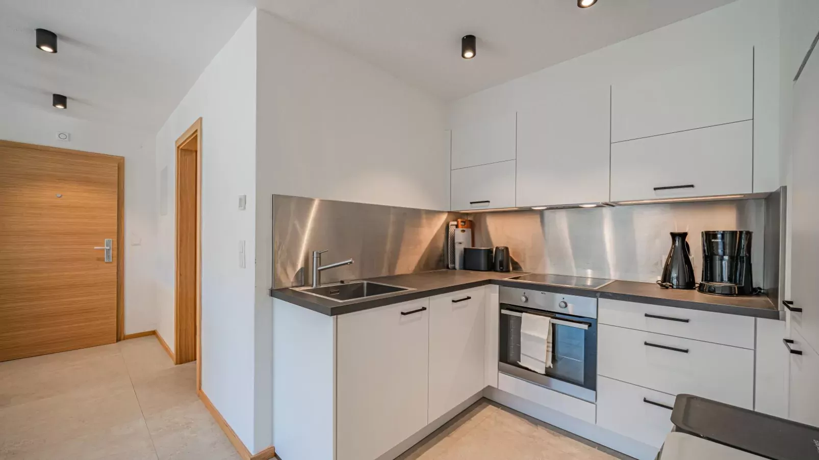 Apartement am Lift XL-Cuisine