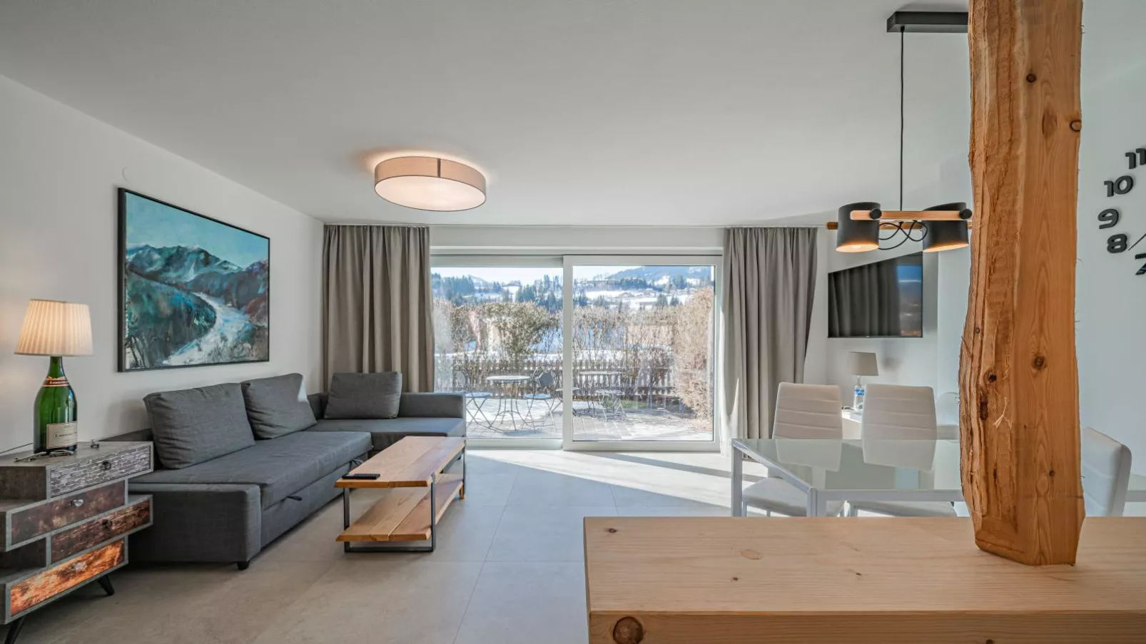 Apartement am Lift XL-Salon