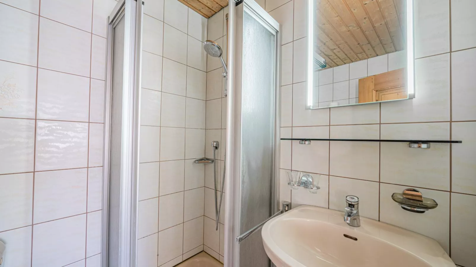 Apartement am Lift XL-Salle de bain