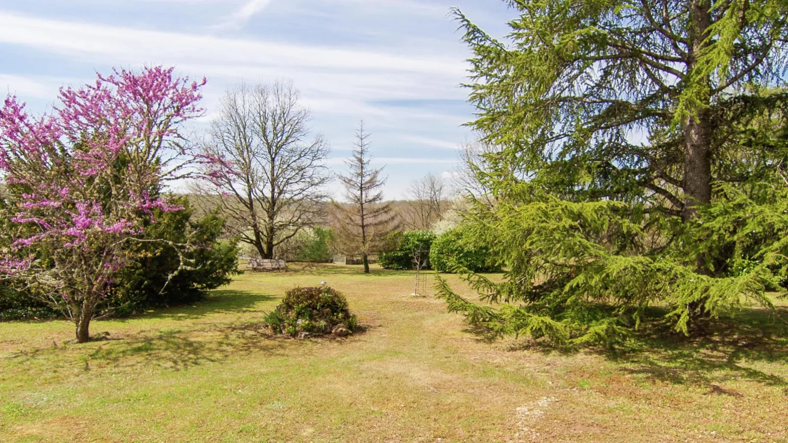 Manoir La Peyrade-Gardens summer