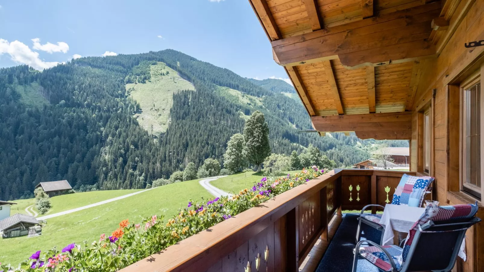 Eder II Saalbach-View summer
