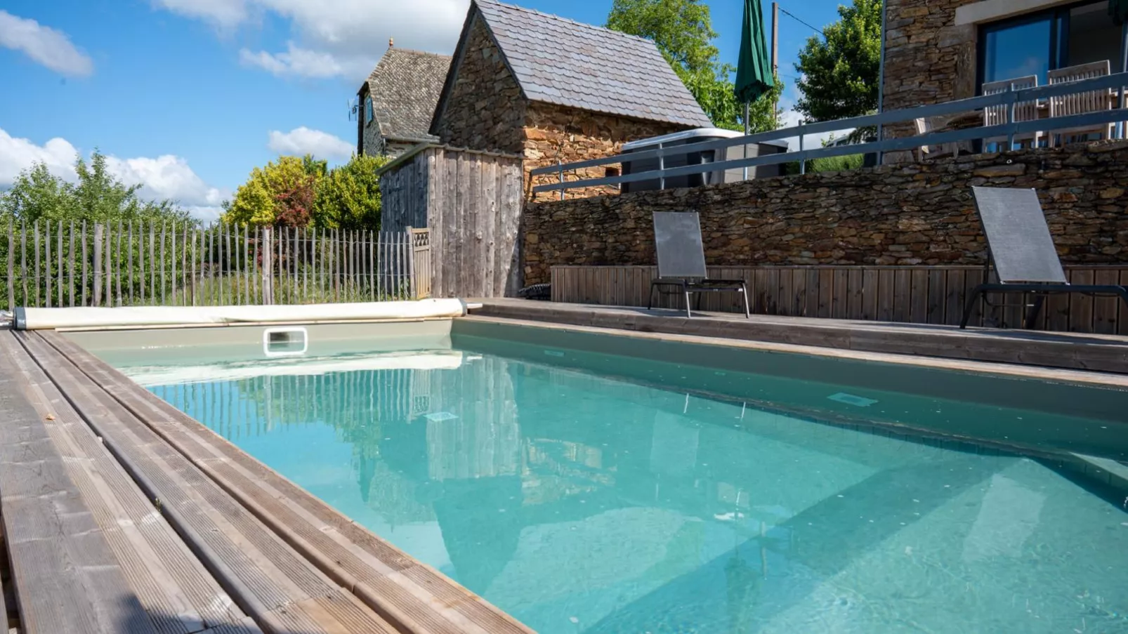 Gite Les Corbieres-Schwimmbad