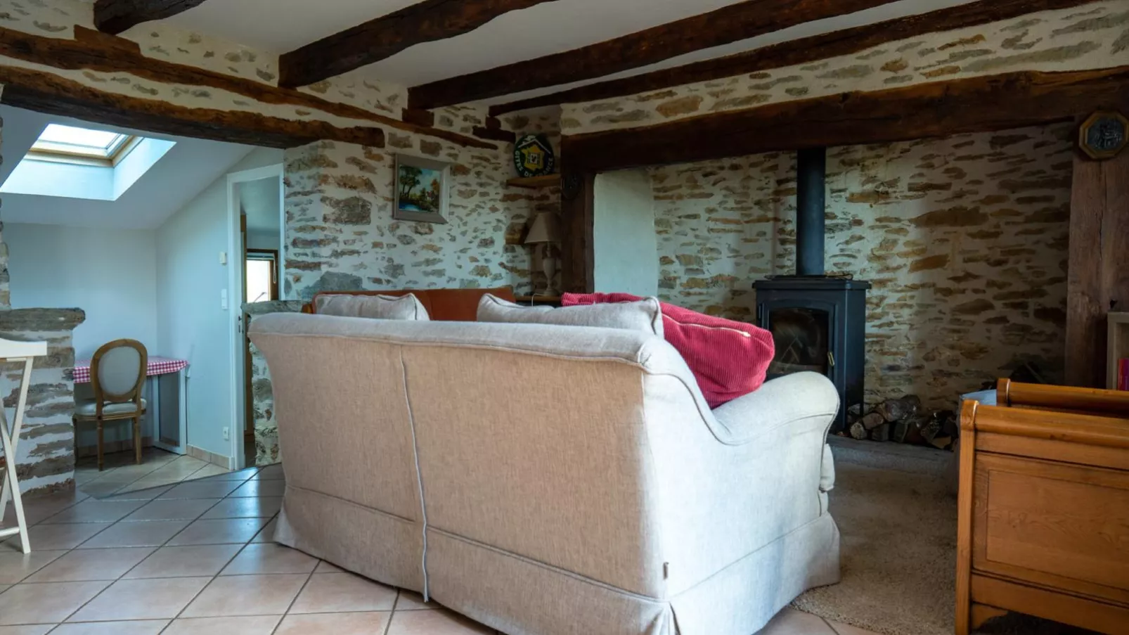 Gite Les Corbieres-Wohnzimmer