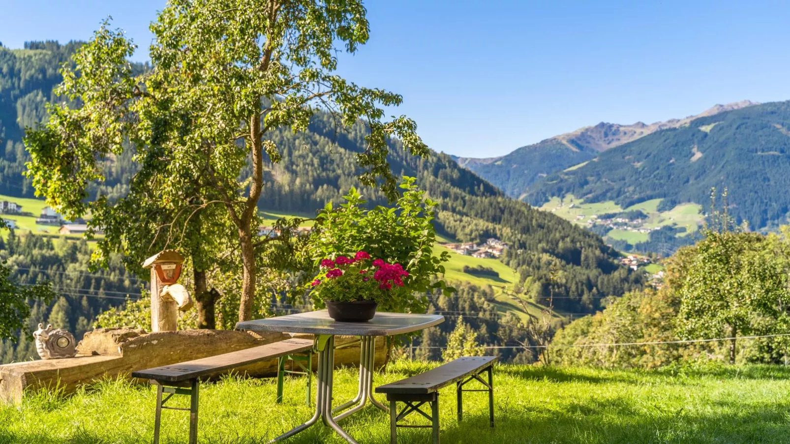 Blaserhof-Gardens summer