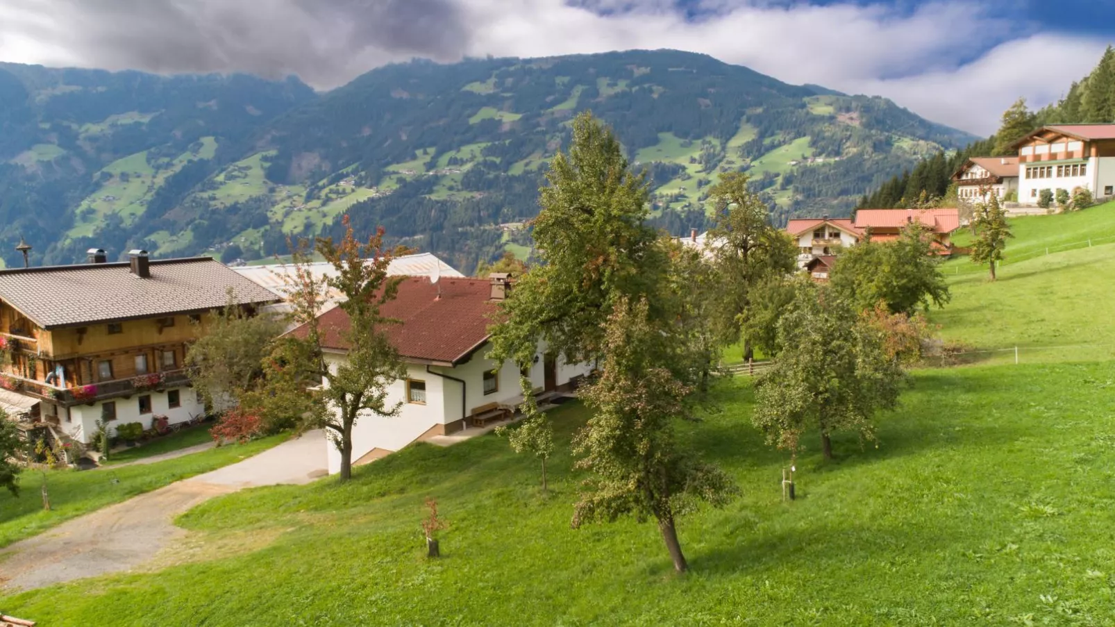 Chalet Blaserhof-Gardens summer