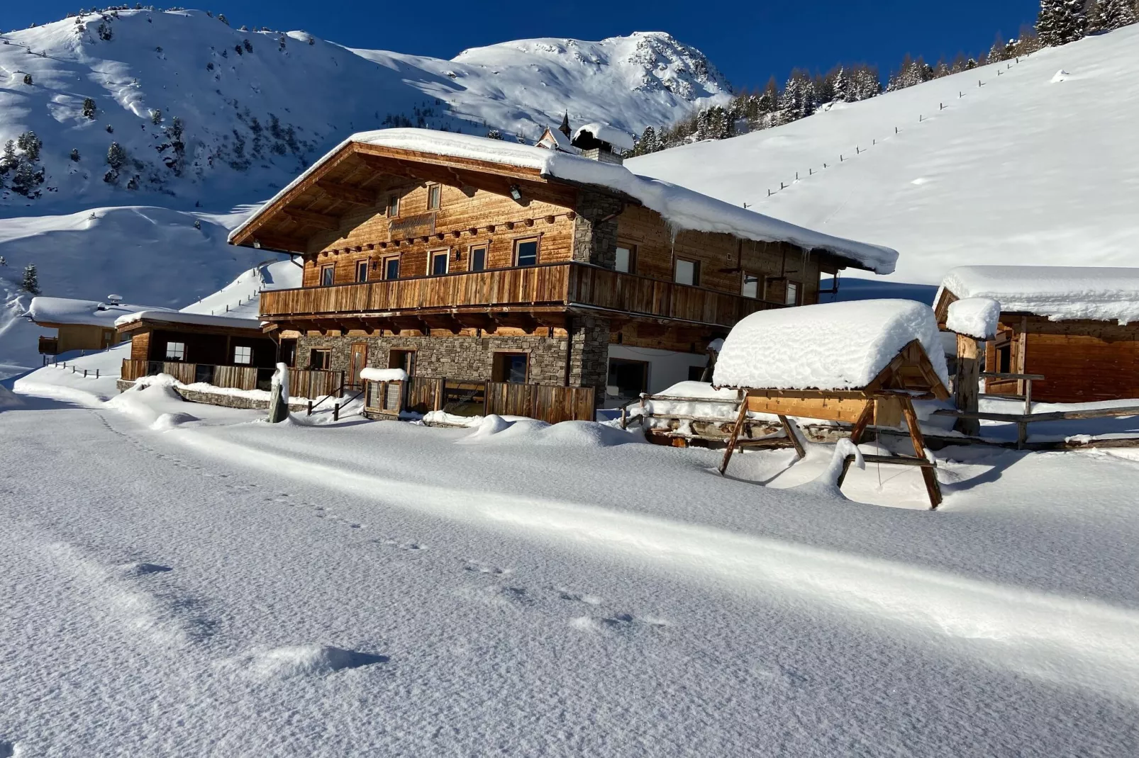 Hirschbichlalm - 8 Personen - Außenbereich Winter