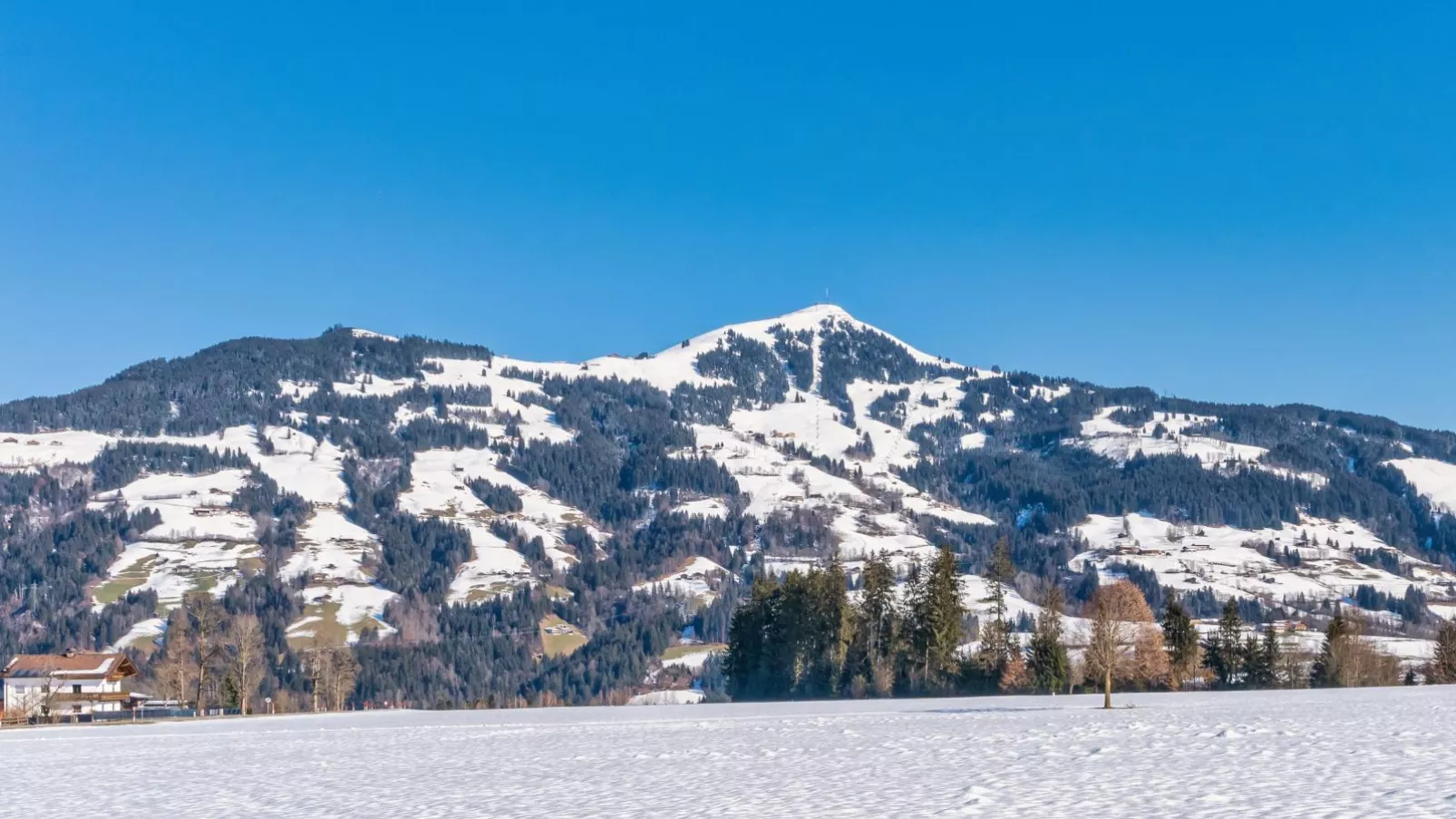 Haus Idylle am Berg-Gebiet Winter 5 km