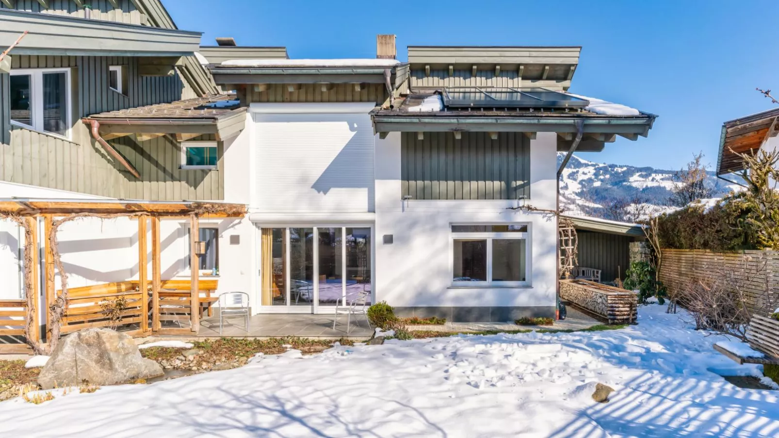 Haus Idylle am Berg-Terrassenbalkon