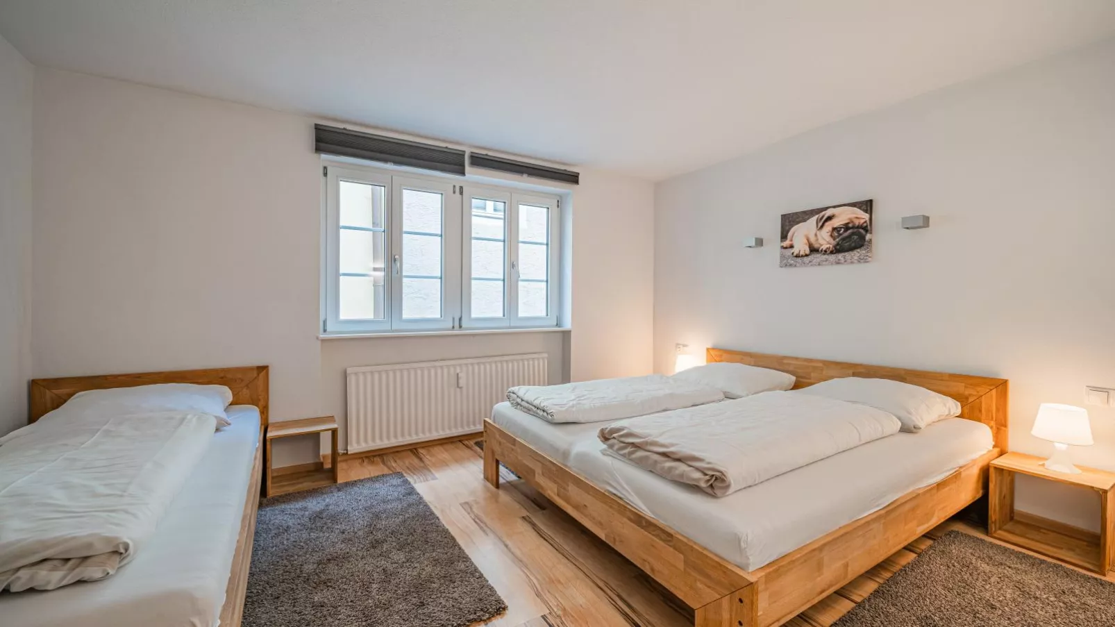 Apartment Gorilla-Schlafzimmer