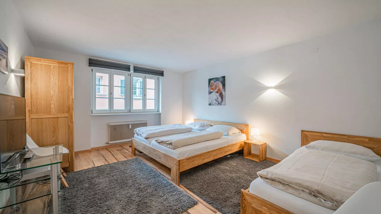 Apartment Gorilla-Schlafzimmer