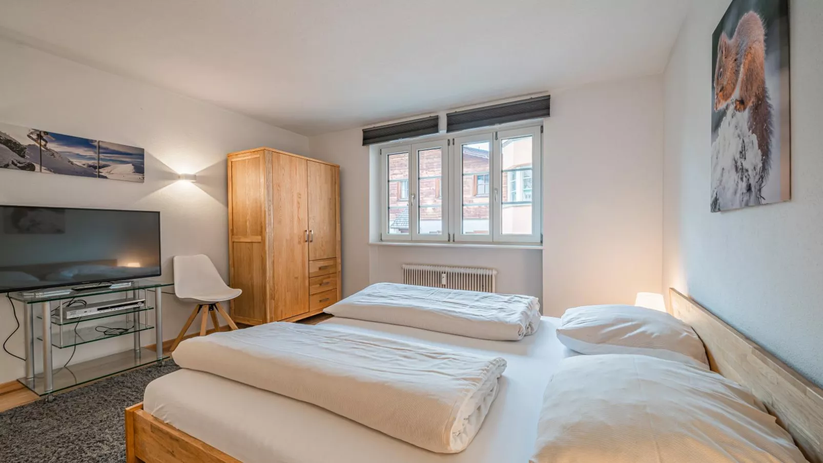 Apartment Gorilla-Schlafzimmer