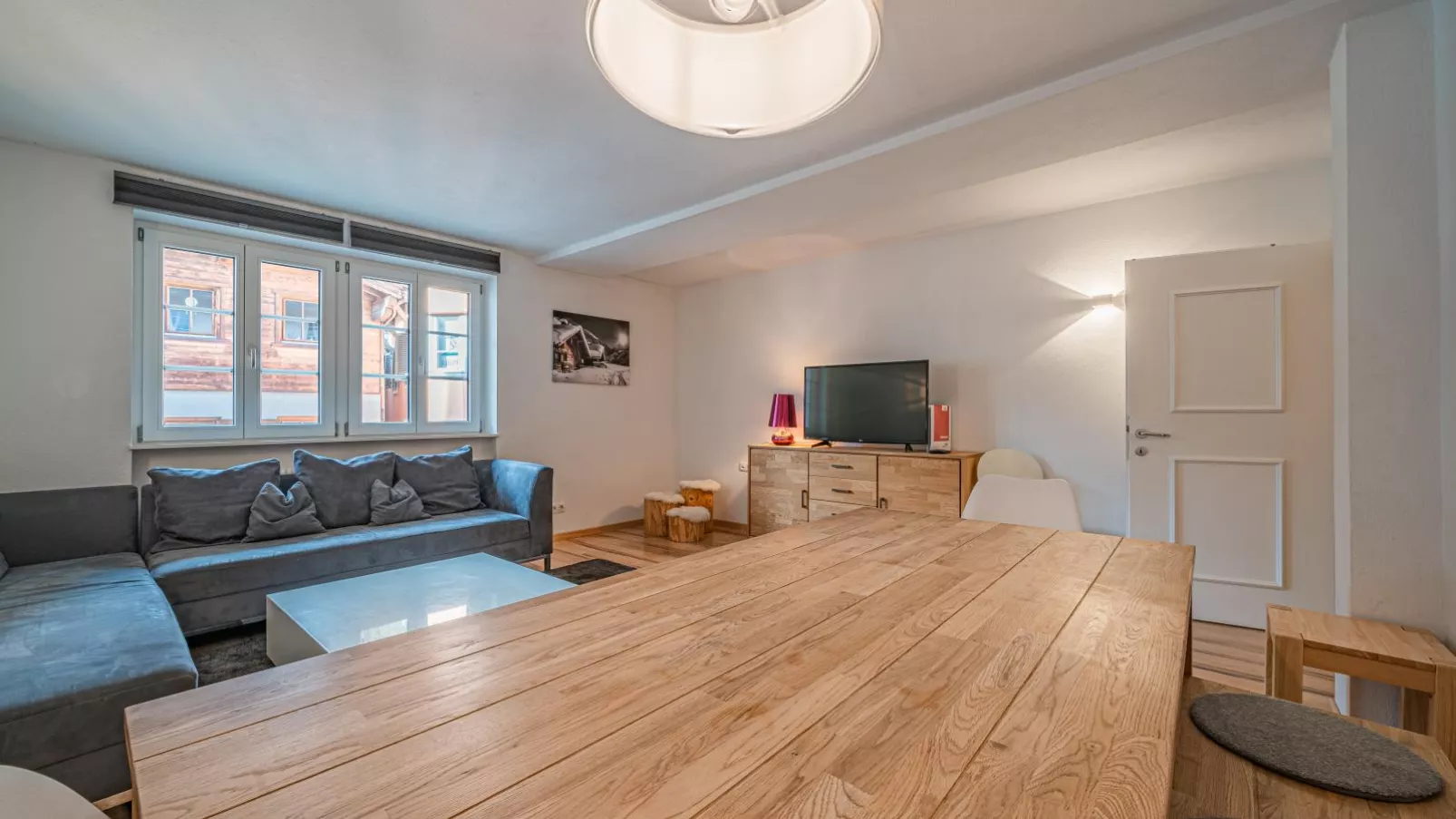 Apartment Gorilla-Wohnzimmer