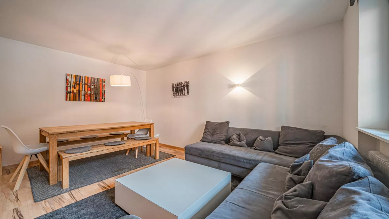 Apartment Gorilla-Wohnzimmer