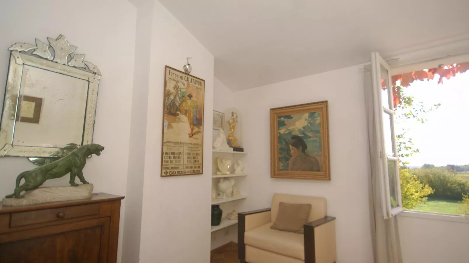 La petite maison de la ferme rose-Chambre