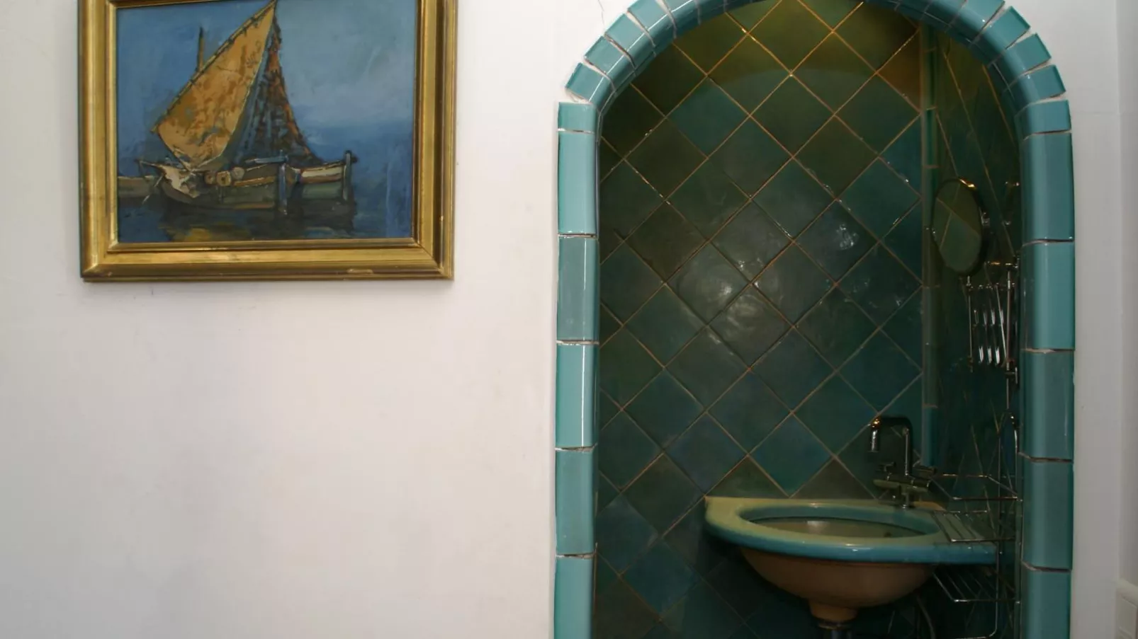La petite maison de la ferme rose-Salle de bain