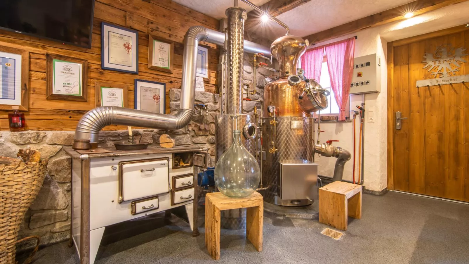 Blick zum Mayrhofen-Installations