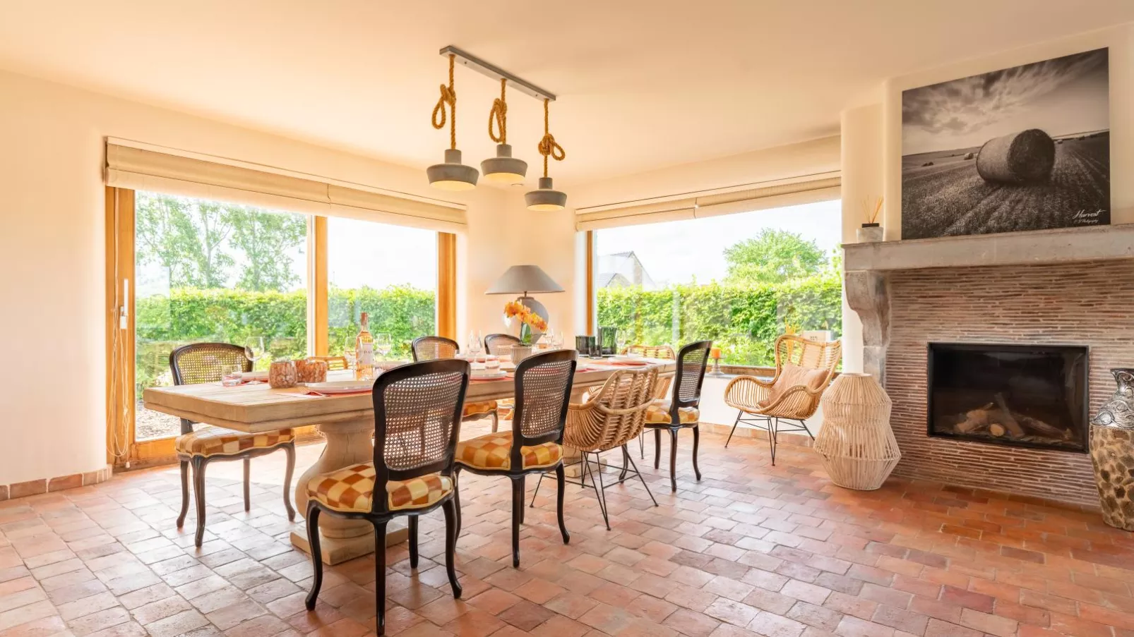 Villa Noortem-Salle à manger