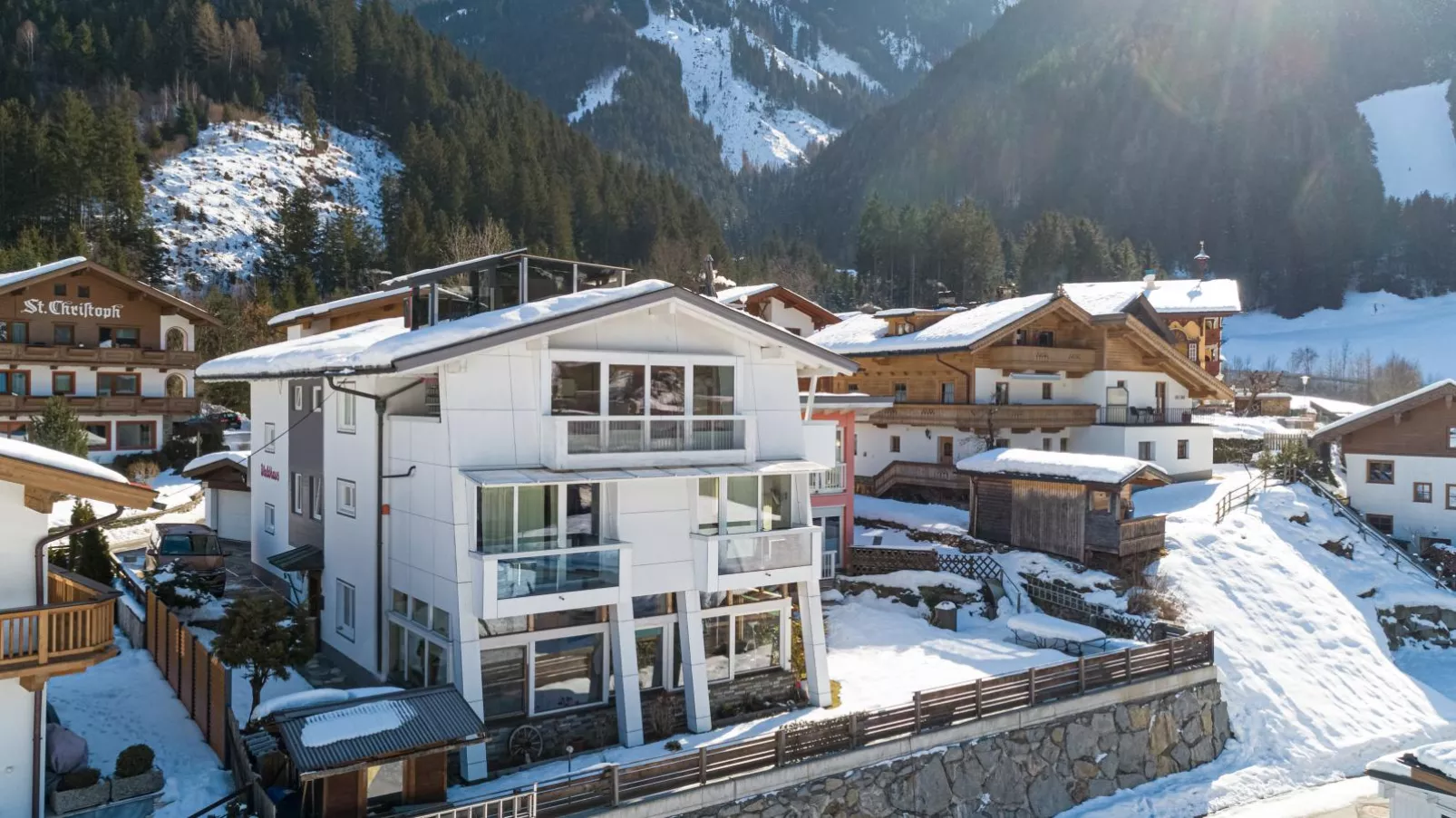 Waldhaus I-Exterior winter