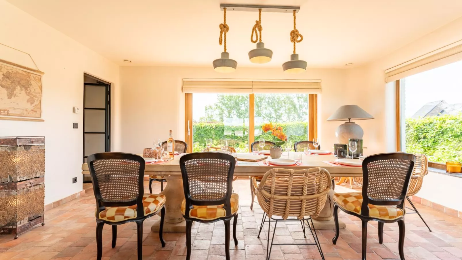 Villa Noortem-Salle à manger