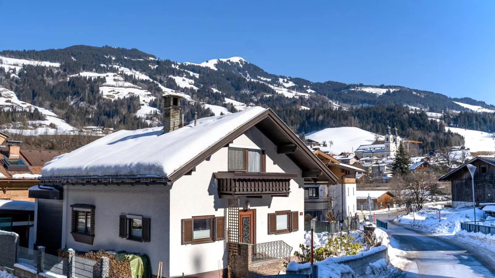 Ferienhaus Rieder-Exterior winter