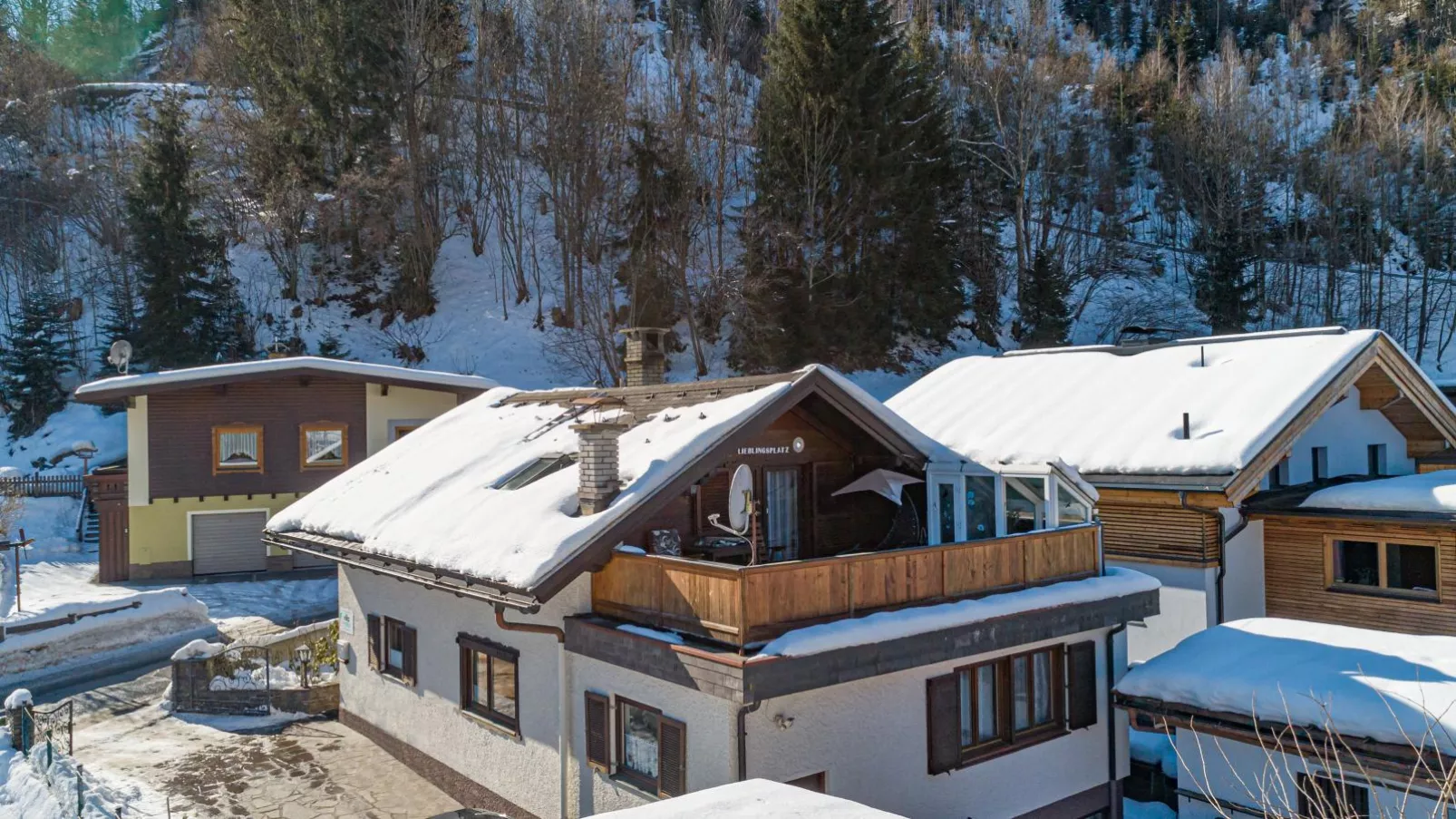Ferienhaus Rieder-Exterior winter
