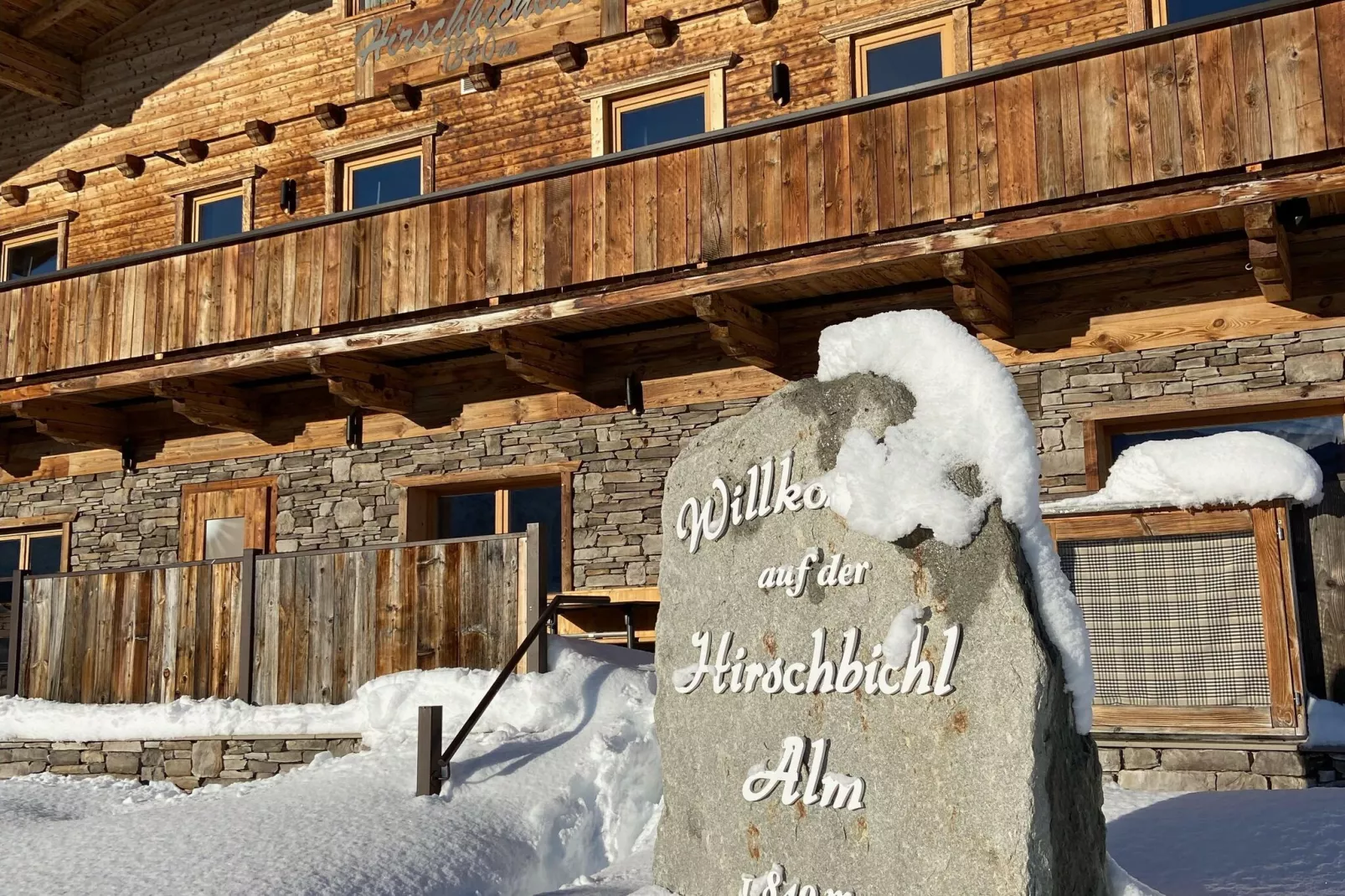 Hirschbichlalm - 14 Personen - Außenbereich Winter