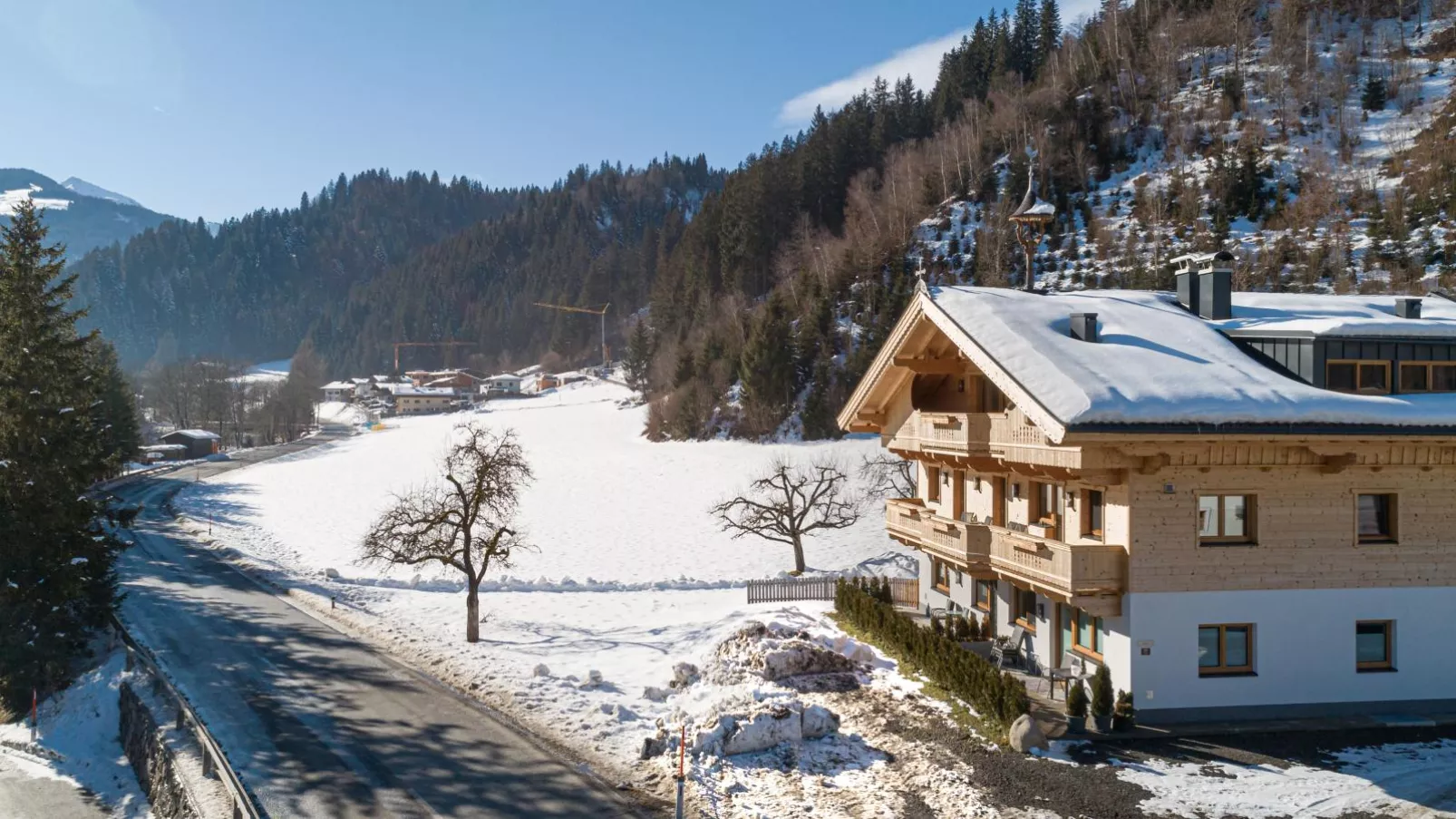 Festenhof-Außenbereich Winter