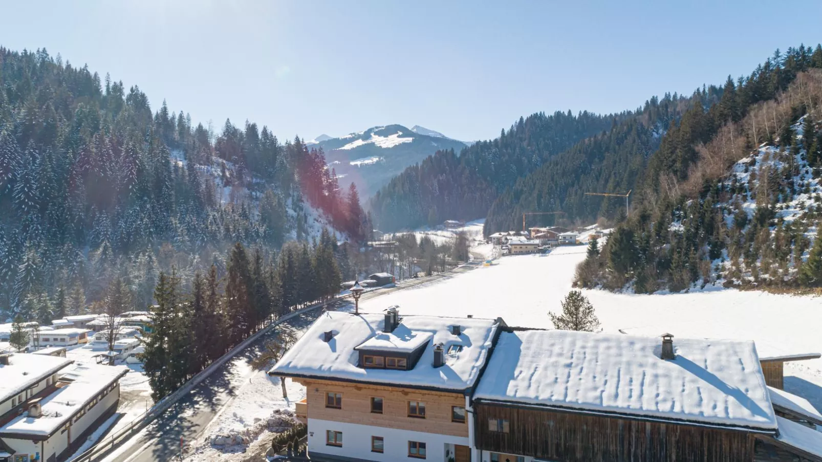 Festenhof-Außenbereich Winter